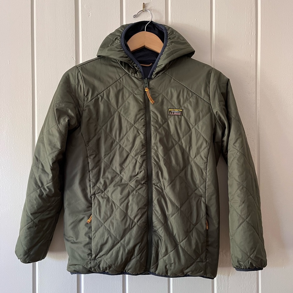 LL Bean Kids' Mountain Bound Reversible Jacket 14/16